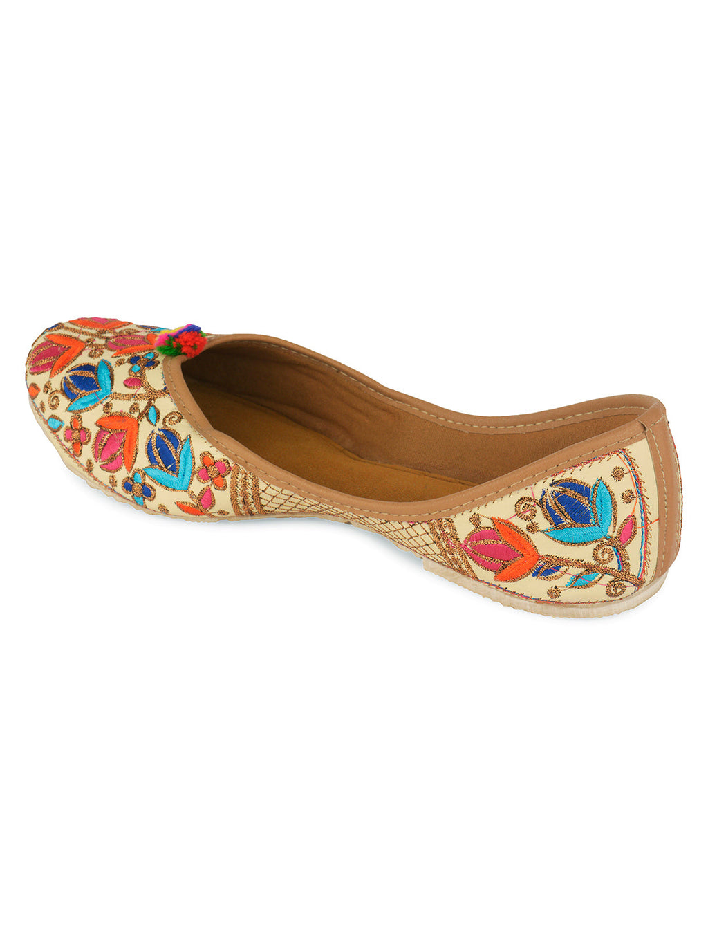 Desi Colour Women Indian Ethnic Footwear-Multi Atistica | Grocsy