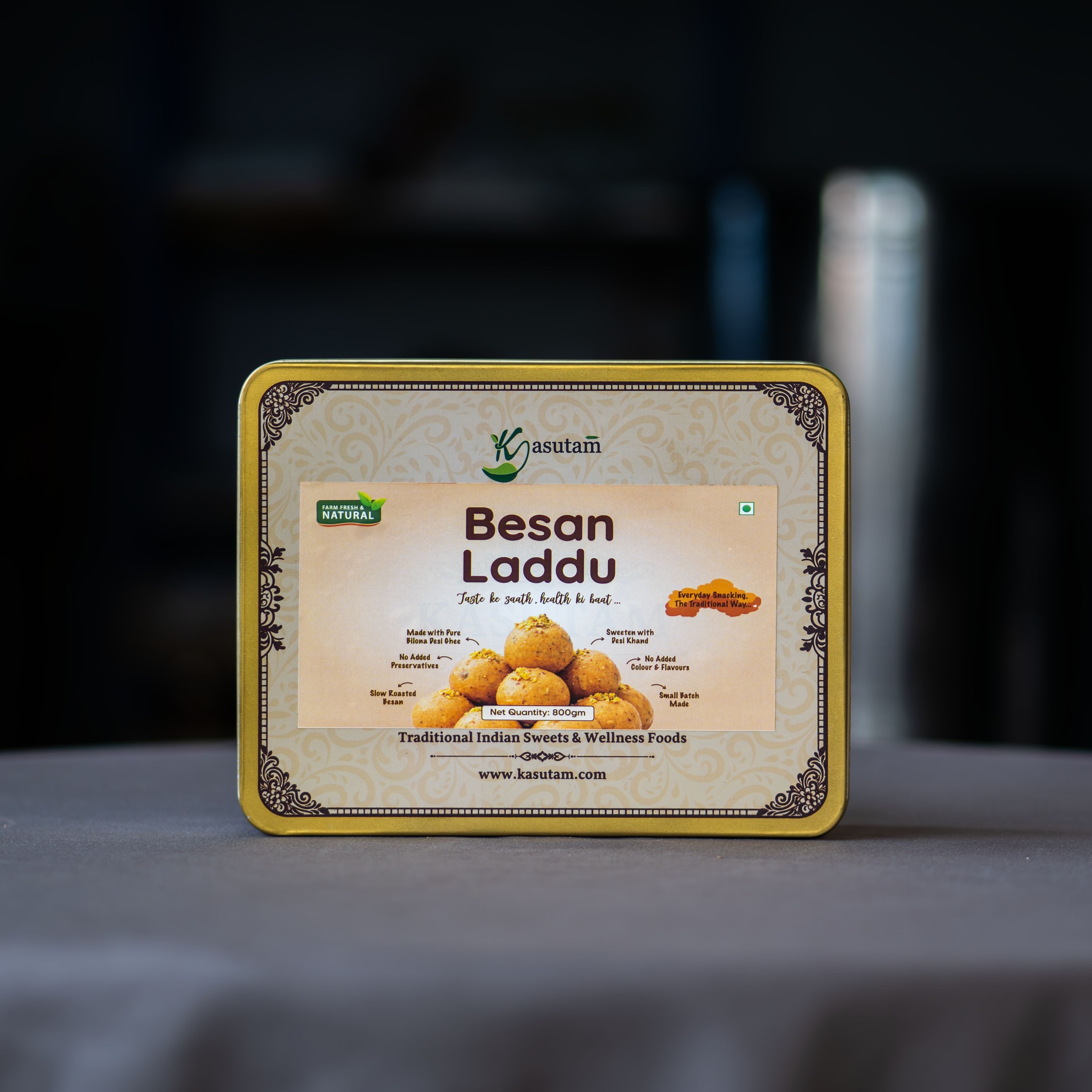Kasutam Besan Laddu | Grocsy