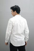 Fabmade Men White Pure Cotton Short Kurta | Grocsy