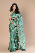 Very Much Indian Exclusive Handloom Pure Tussar Silk Saree By Khadigram Certified Weavers | Grocsy