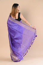 Very Much Indian Exclusive Pure Moonga Tussar Silk Saree With Beautiful Border | Grocsy