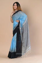 Very Much Indian Handloom Pure Cotton Saree With Handwoven Buttis | Grocsy