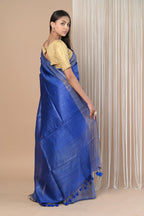 Very Much Indian Exclusive Pure Moonga Tussar Silk Saree With Beautiful Border | Grocsy