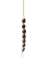 Mominos Fashion Johar Kamal Gold-Polished Finish Stone Choker For Women (Brown) | Grocsy