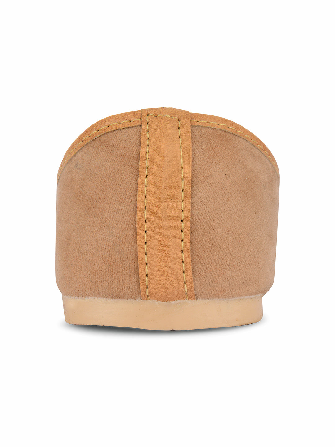 Desi Colour Women Indian Ethnic Footwear-Basic Suede -Beige | Grocsy