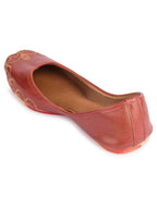 Desi Colour Women Indian Ethnic Footwear-Polish-Dark Brown 1 | Grocsy