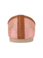 Desi Colour Women Indian Ethnic Footwear-Pink Sitara | Grocsy