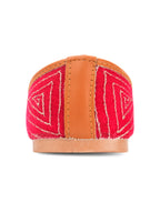 Desi Colour Women Indian Ethnic Footwear-Velvet Pink | Grocsy