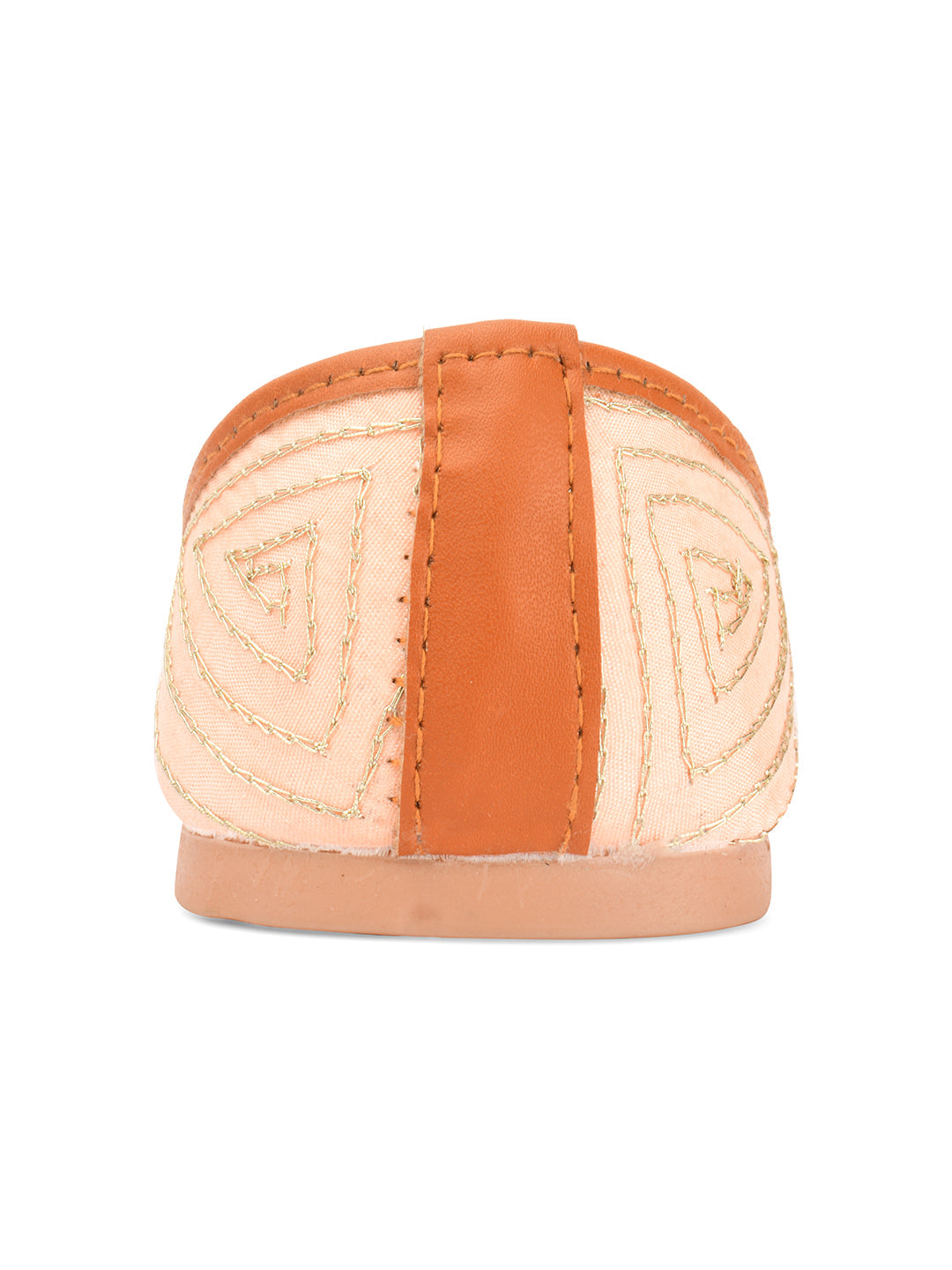 Desi Colour Women Indian Ethnic Footwear-Multi Pearl Chevron | Grocsy