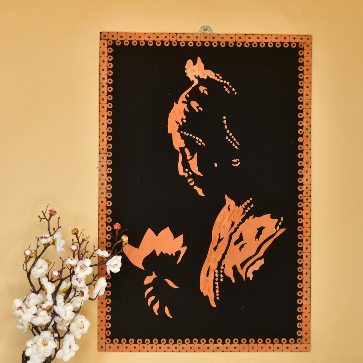 Sowpeace Terracotta light and shadow wall art | Grocsy
