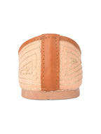 Desi Colour Women Indian Ethnic Footwear-Part Wear Peach Pearl Work | Grocsy