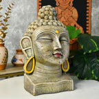 Sowpeace Terracotta Buddha's Serene Reflection | Grocsy