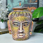 Sowpeace Terracotta Tribal Effigy Bloom | Grocsy