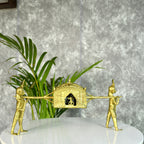 Sowpeace Brass Dhokra Art Wedding Palki: Elite Décor | Grocsy