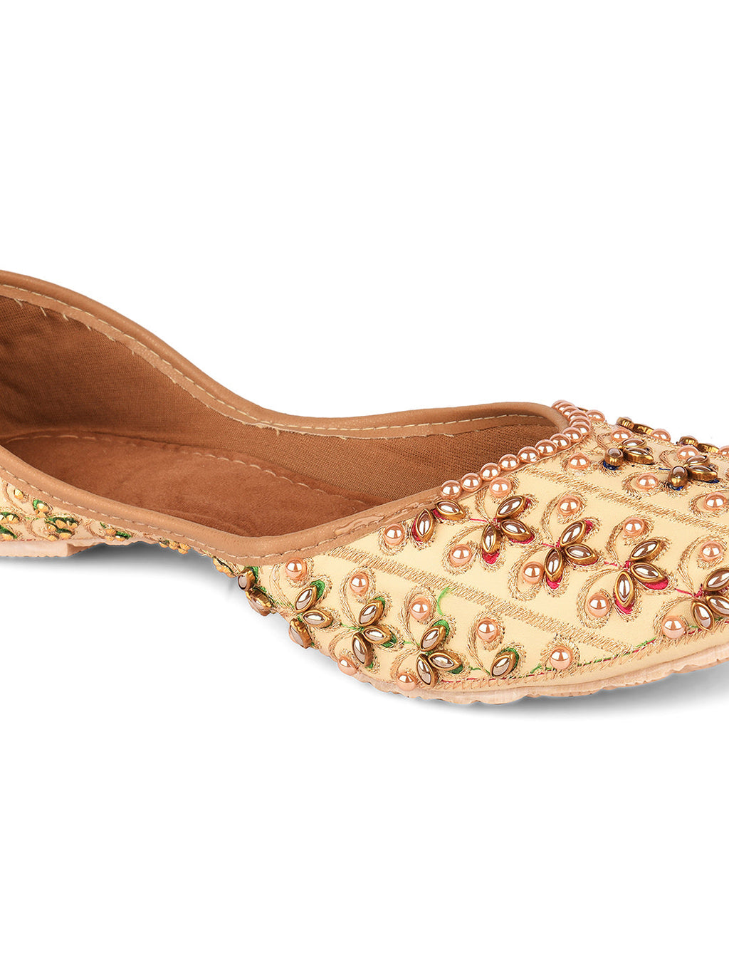 Desi Colour Women Indian Ethnic Footwear-IRIS by DC | Grocsy