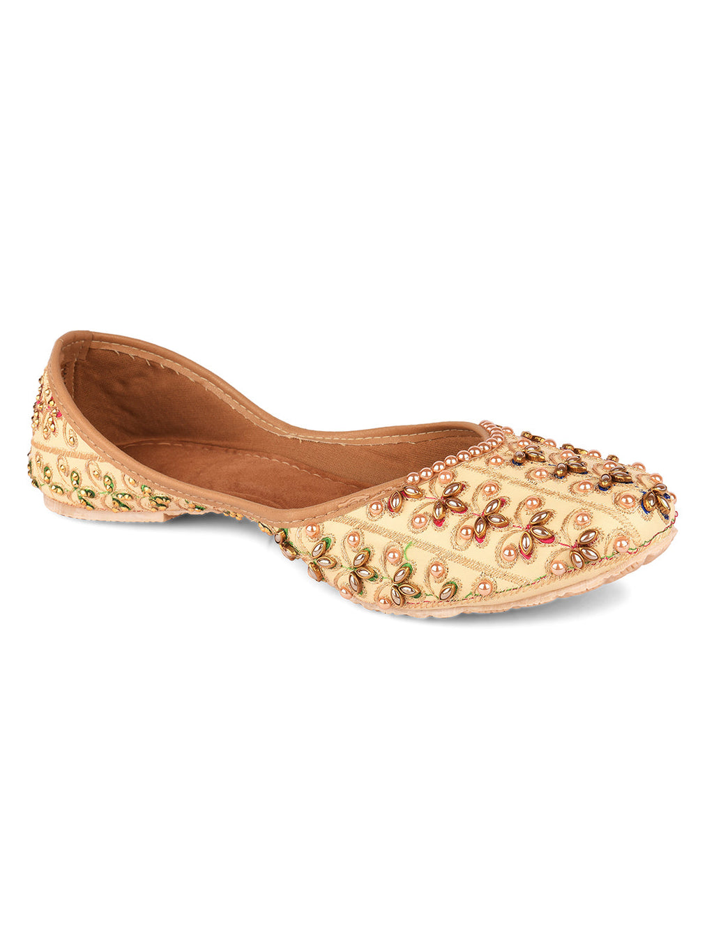 Desi Colour Women Indian Ethnic Footwear-IRIS by DC | Grocsy