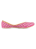 Desi Colour Women Indian Ethnic Footwear-Pinky | Grocsy