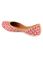 Desi Colour Women Indian Ethnic Footwear-Ruby by DC | Grocsy