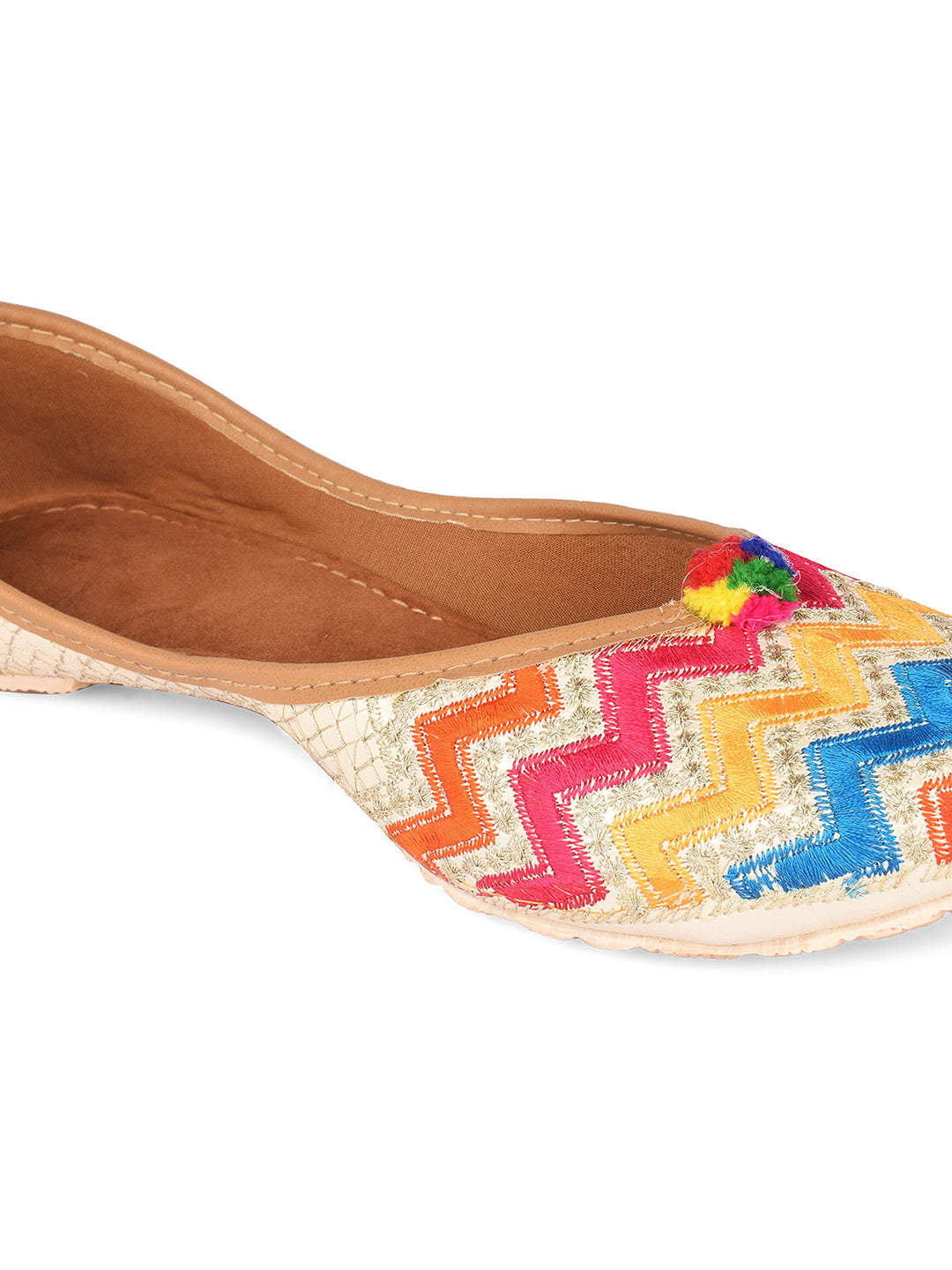 Desi Colour Women Indian Ethnic Footwear-LUX by DC | Grocsy