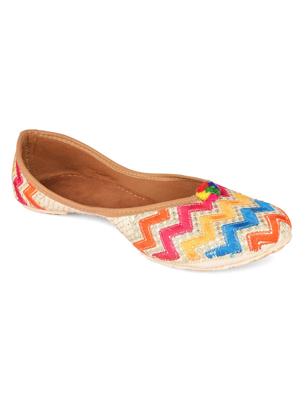 Desi Colour Women Indian Ethnic Footwear-LUX by DC | Grocsy