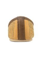 Desi Colour Women Indian Ethnic Footwear-TPR-Golden Lines | Grocsy
