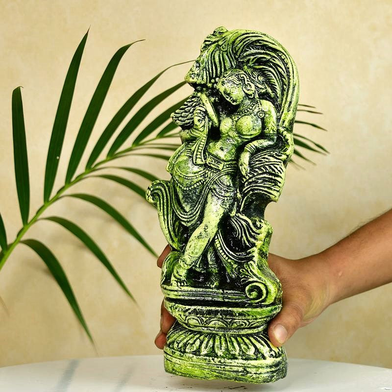 Sowpeace Premium Ancient Finish Terracotta Lady Abstract Art | Grocsy