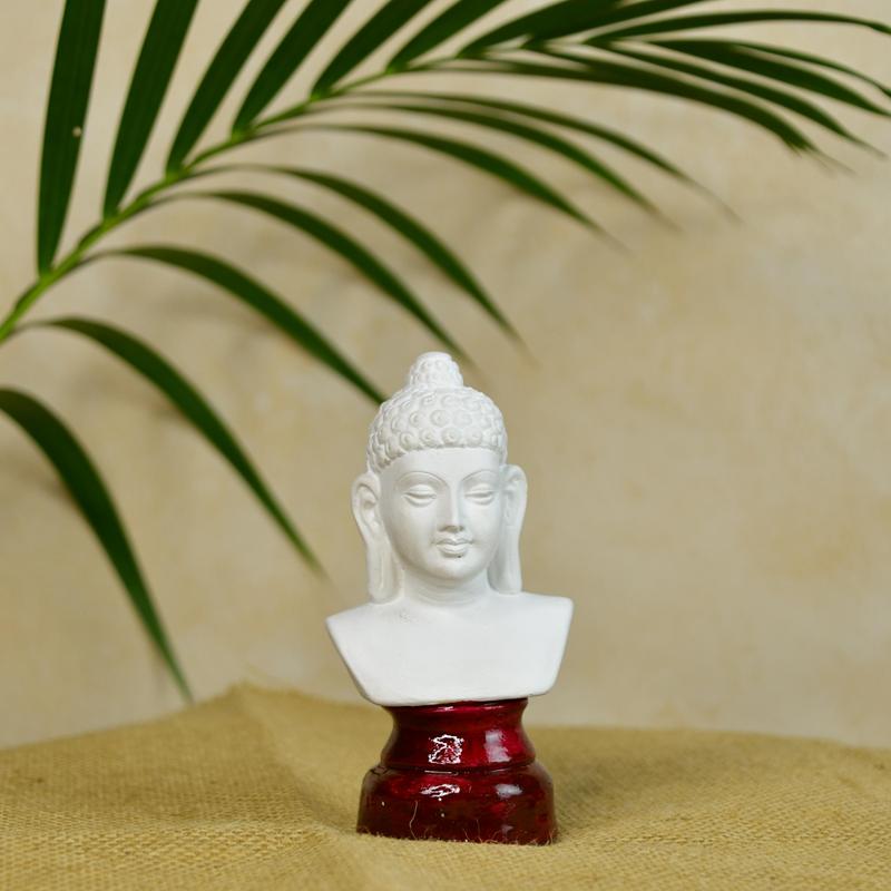 Sowpeace Terracotta Buddha's Serene Gaze | Grocsy