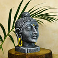 Sowpeace Premium Large Terracotta Meditating Buddha Head Tabletop | Grocsy