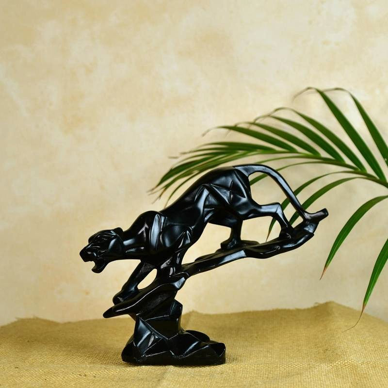 Sowpeace Resin Panther Statue | Grocsy