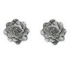 Mominos Fashion Johar Kamal Silver-Plated Brass Finish Rose Design Choker For Women (Silver) | Grocsy