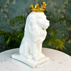 Sowpeace White Lion Showpiece | Grocsy