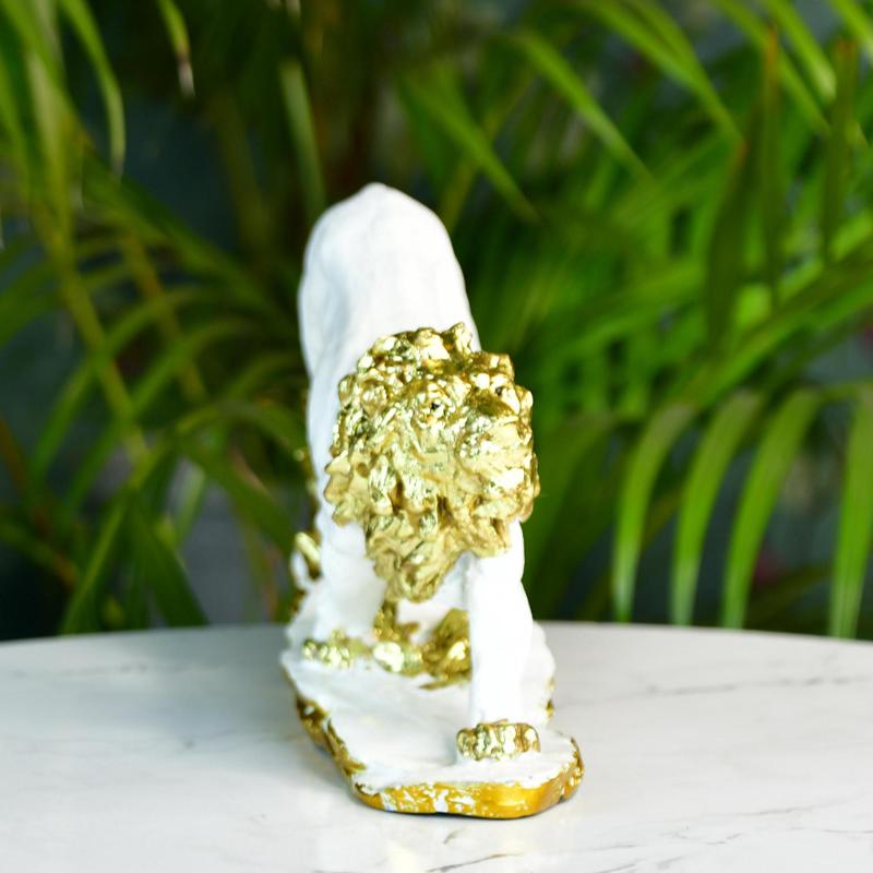 Sowpeace Resin Leaping Lion | Grocsy