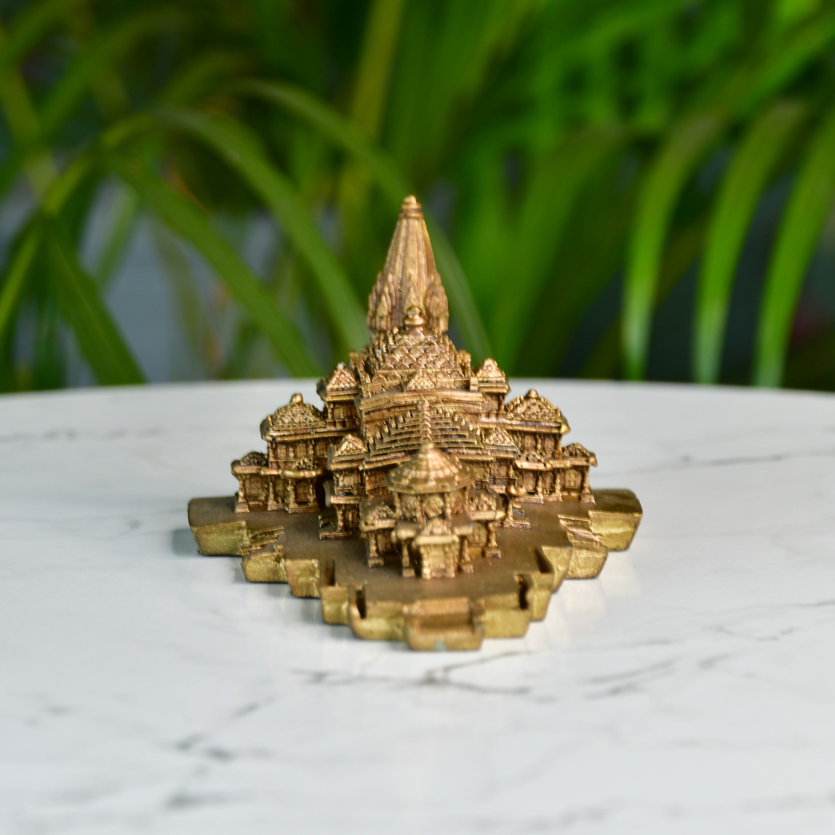 Sowpeace Resin Mini Mandir | Grocsy