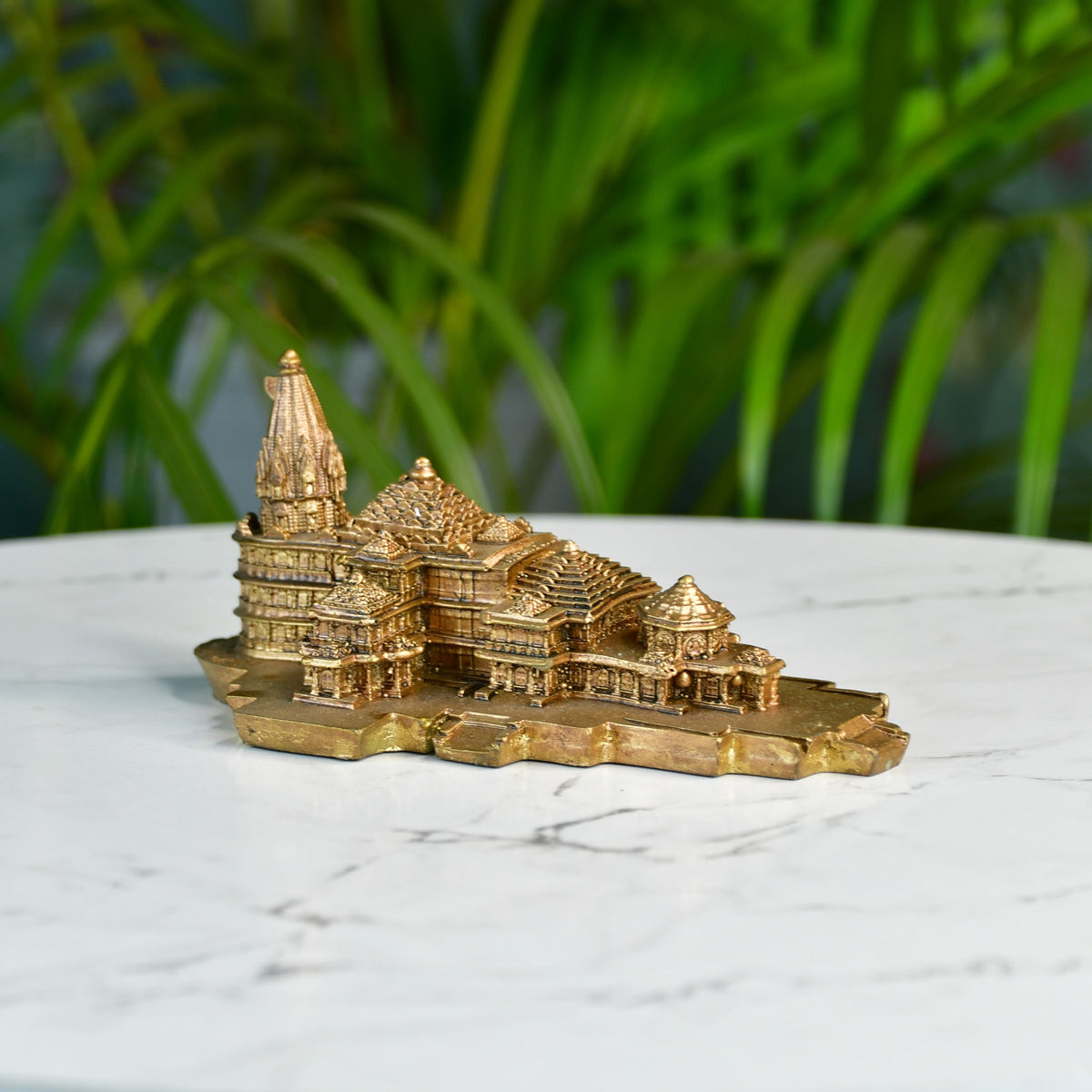 Sowpeace Resin Mini Mandir | Grocsy