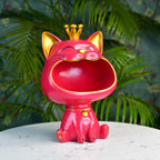 Sowpeace Moulded Resin Cat Holder | Grocsy