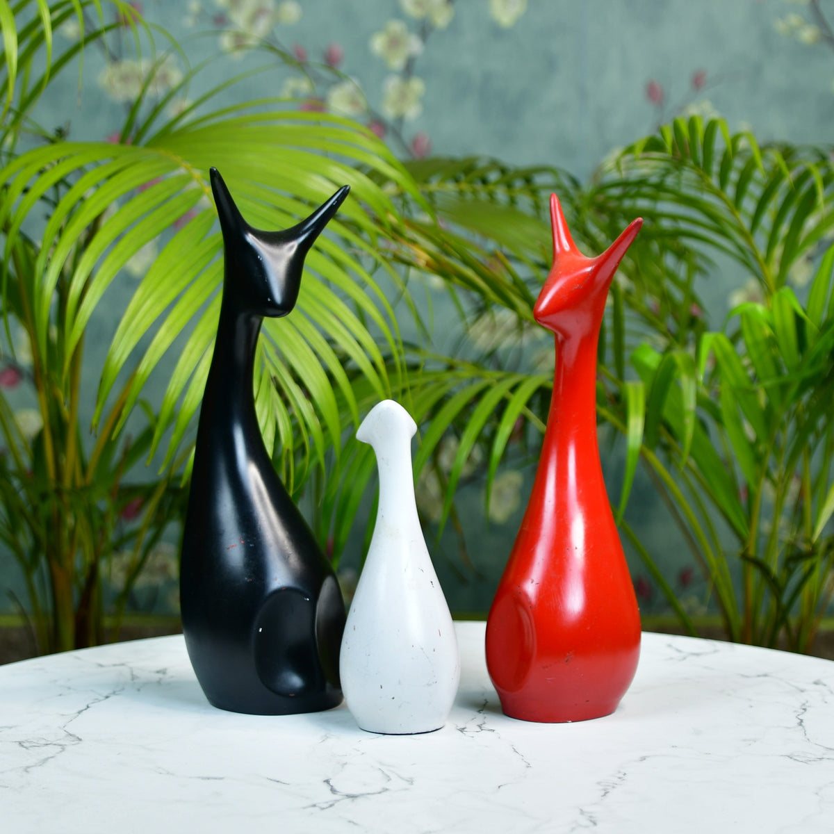 Sowpeace Resin Cat Trio | Grocsy