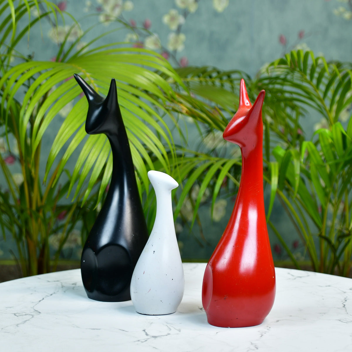 Sowpeace Resin Cat Trio | Grocsy