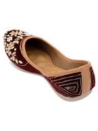 Desi Colour Women Indian Ethnic Footwear-Velvet Wedding-6 | Grocsy