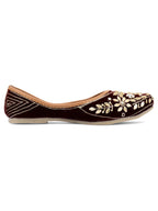 Desi Colour Women Indian Ethnic Footwear-Velvet Wedding-6 | Grocsy