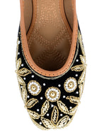 Desi Colour Women Indian Ethnic Footwear-Velvet Wedding-7 | Grocsy