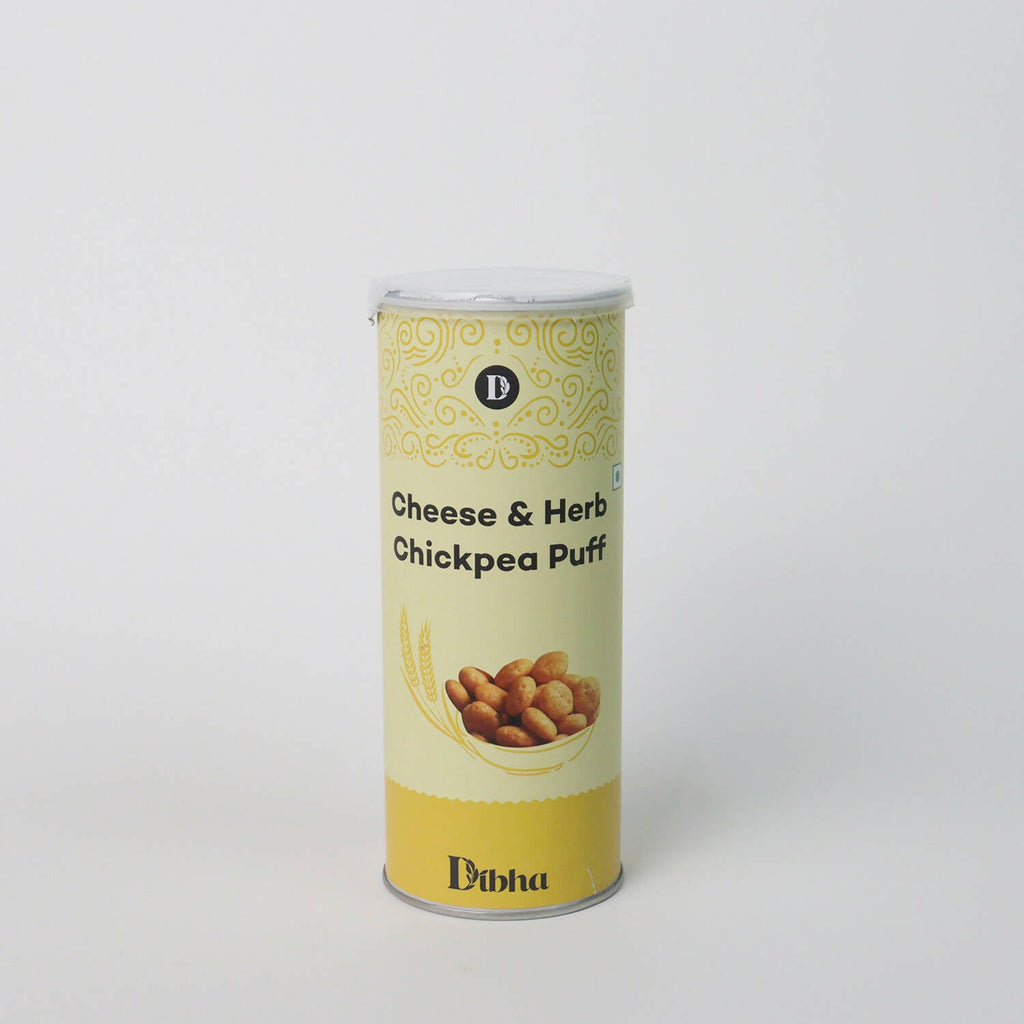 Dibha - Honest Snacking Cheese & Herb Chickpea Puff | Grocsy