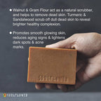 Soulflower Cleansing Sandalwood Soap | Grocsy