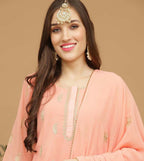 Joban Fashion Lite Beige Georgette Lehenga Set | Grocsy