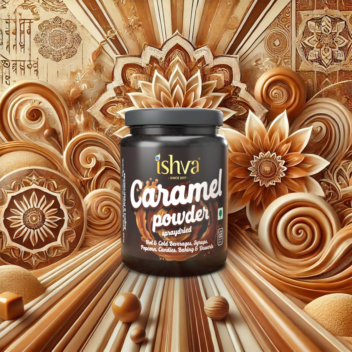 Ishva Caramel Powder | Grocsy