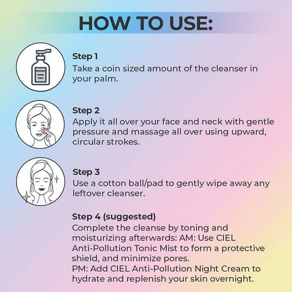 Ciel Daily Detox Gentle Cleanser For All Skin Types | Grocsy