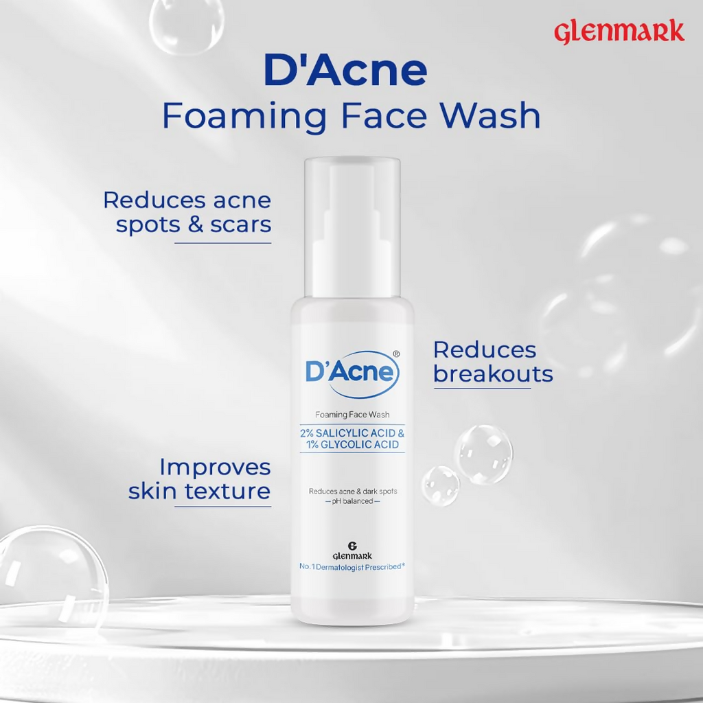 D'Acne Foaming Face Wash | Grocsy