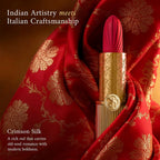 Kay Beauty x Falguni Shane Peacock Luxe Matte Lipstick - Crimson Silk | Grocsy