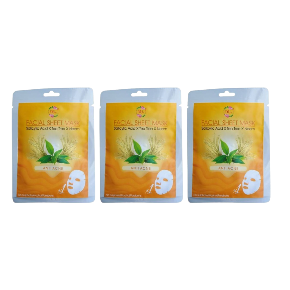 Duh Facial Sheet Mask - Anti Acne | Grocsy