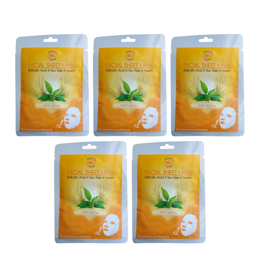 Duh Facial Sheet Mask - Anti Acne | Grocsy
