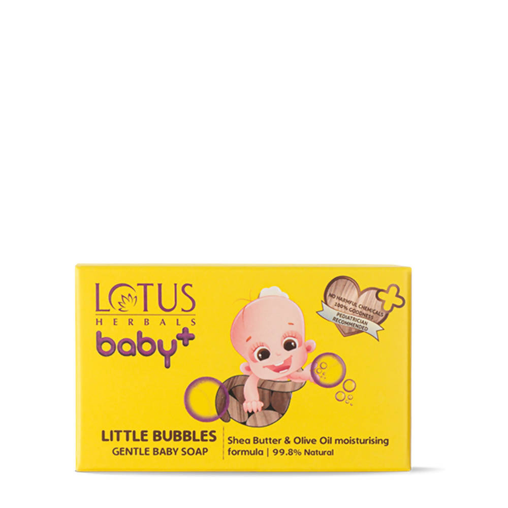 Lotus Herbals Baby + Little Bubbles Gentle Soap | Grocsy
